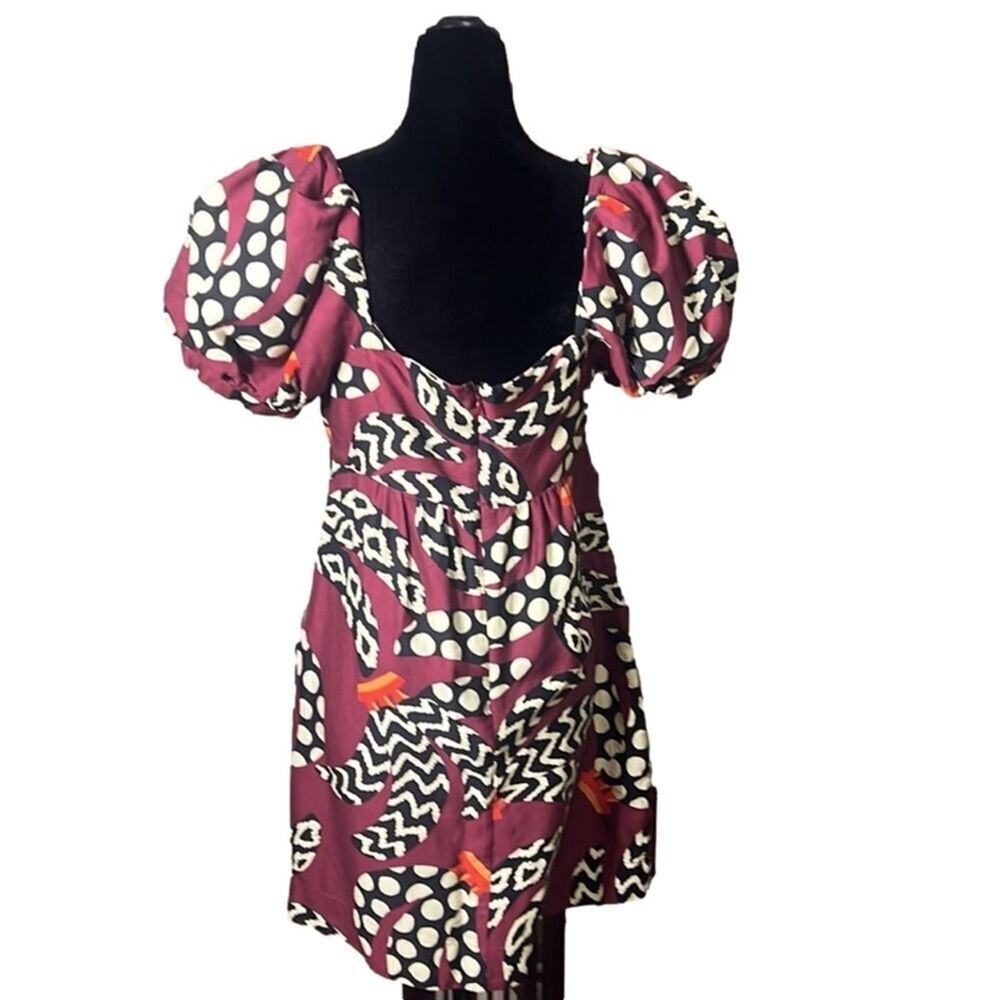 FARM RIO ETHNIC BANANAS MINI DRESS NWT SIZE M - Picture 4 of 11